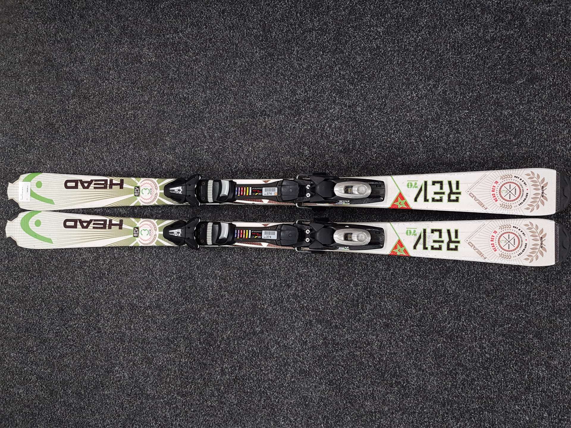 Použité lyže HEAD REV 70