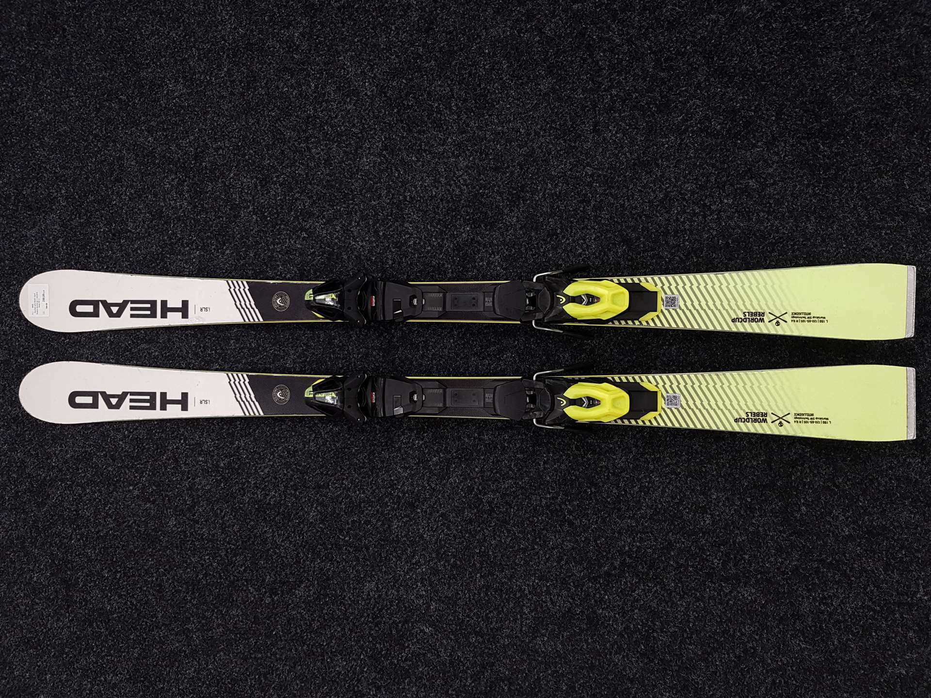 Použité lyže HEAD i.SLR Rebels Worldcup + viazanie Head PR 11