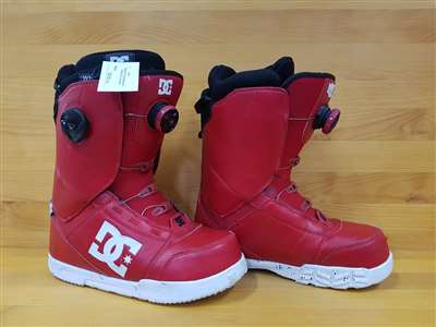 Bazárové snowboardové topánky DC červené