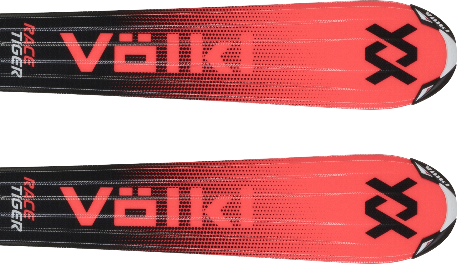 Lyže RACETIGER JUNIOR RED + viazanie 7.0 VMOTION JR