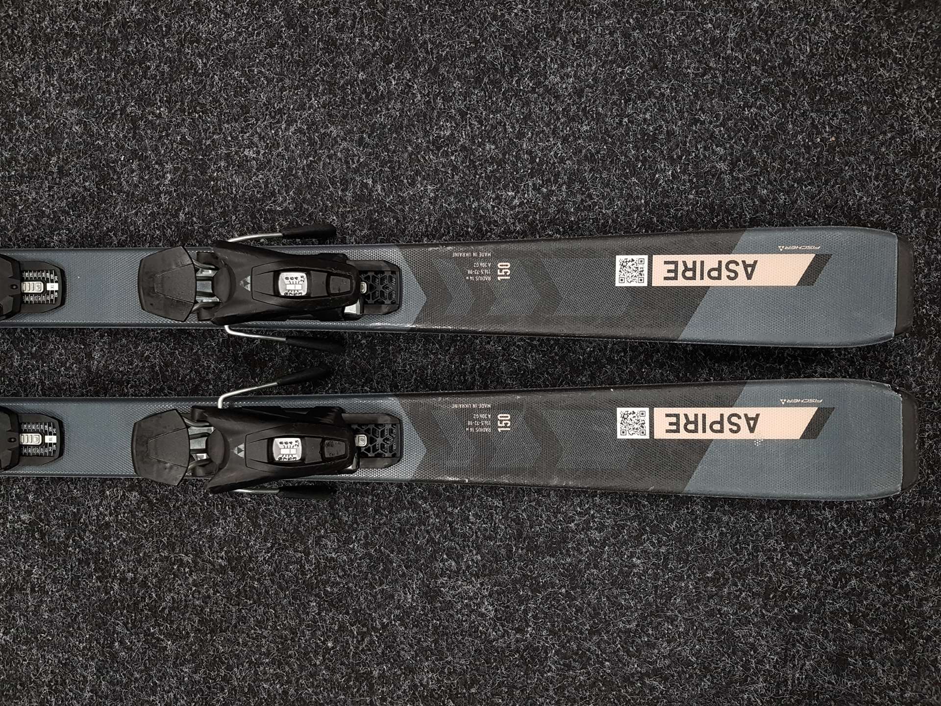Použité lyže FISCHER Aspire + viazanie Fischer RS 9