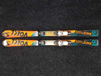 Použité lyže VOLKL Racetiger GS + viazanie Marker 4.5
