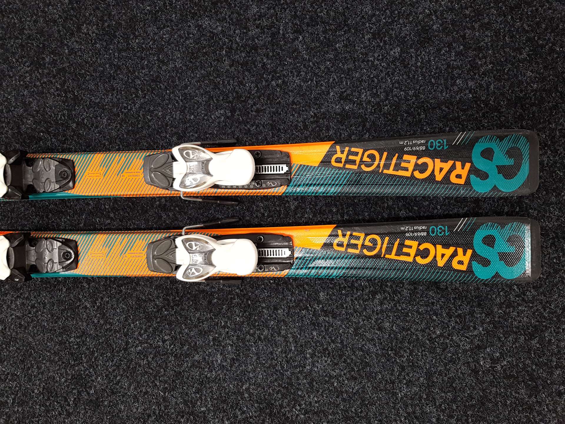 Použité lyže VOLKL Racetiger GS + viazanie Marker 4.5