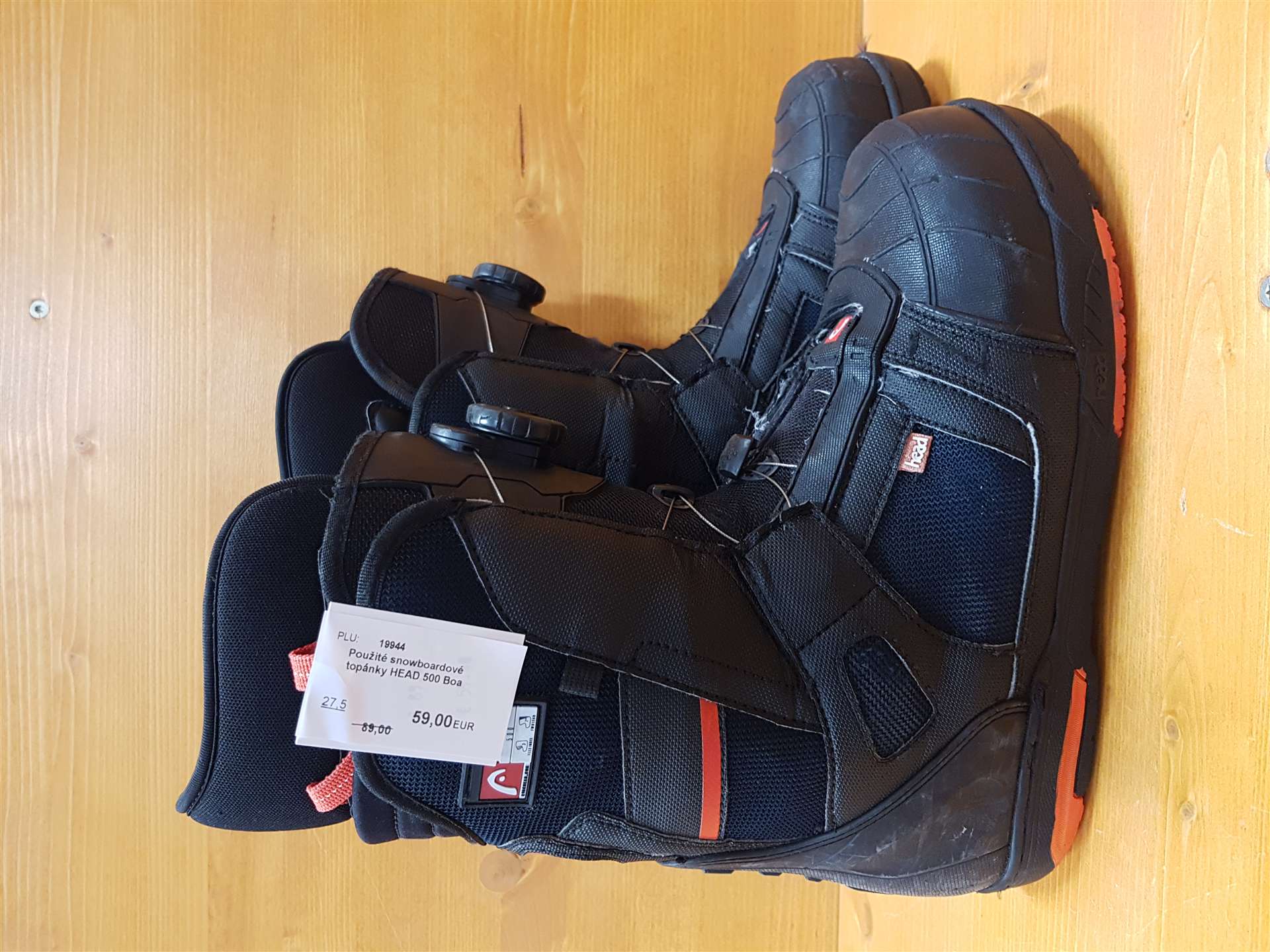 Použité snowboardové topánky HEAD 500 Boa