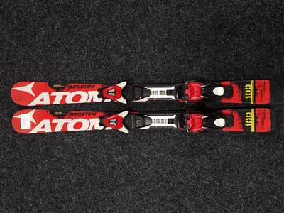 Použité detské lyže ATOMIC Redster  + viazanie Atomic XTE 45