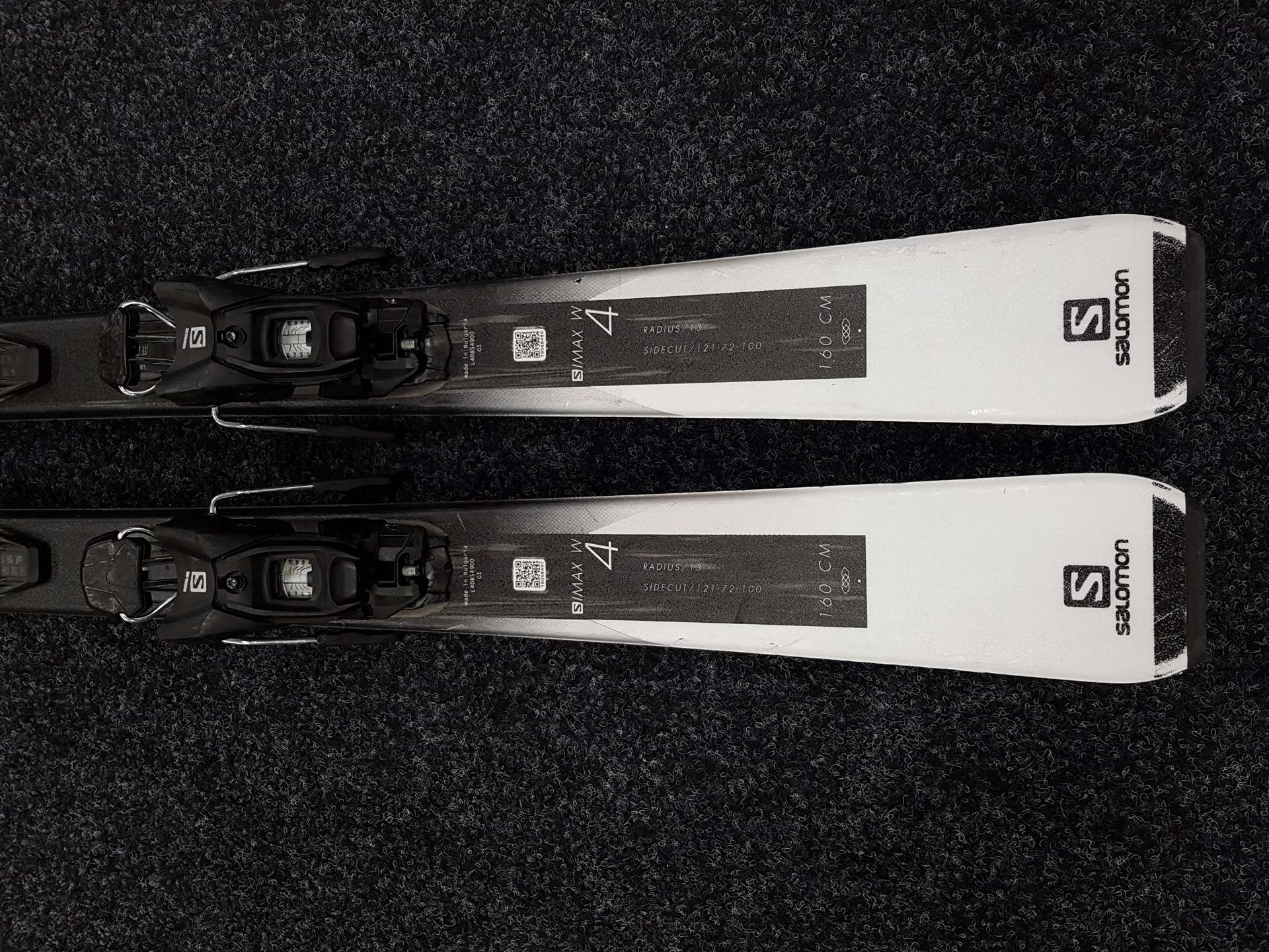 Použité lyže SALOMON S/Max W4 +  viazanie Salomon M10