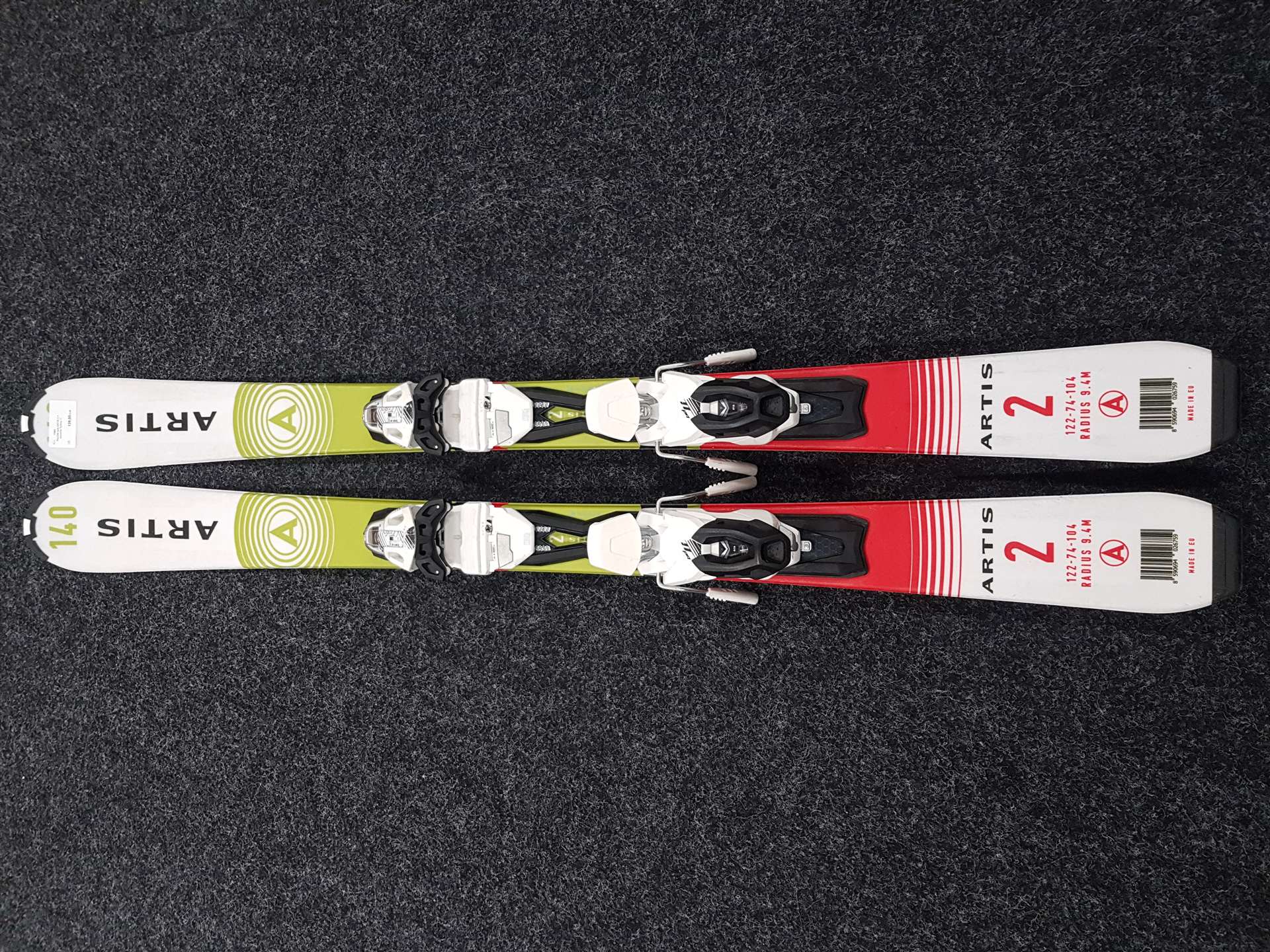 Použité lyže ARTIS 2 + viazanie Tyrolia 11