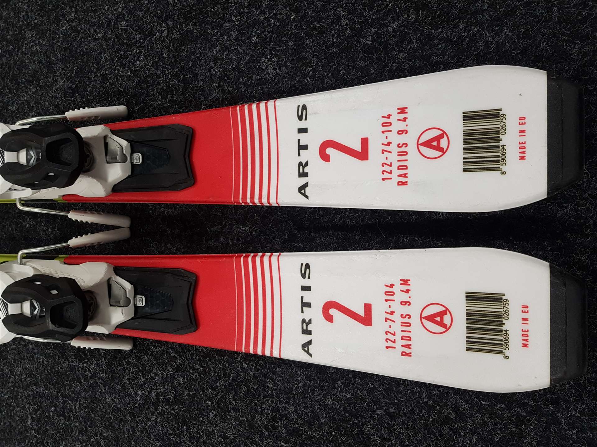 Použité lyže ARTIS 2 + viazanie Tyrolia 11