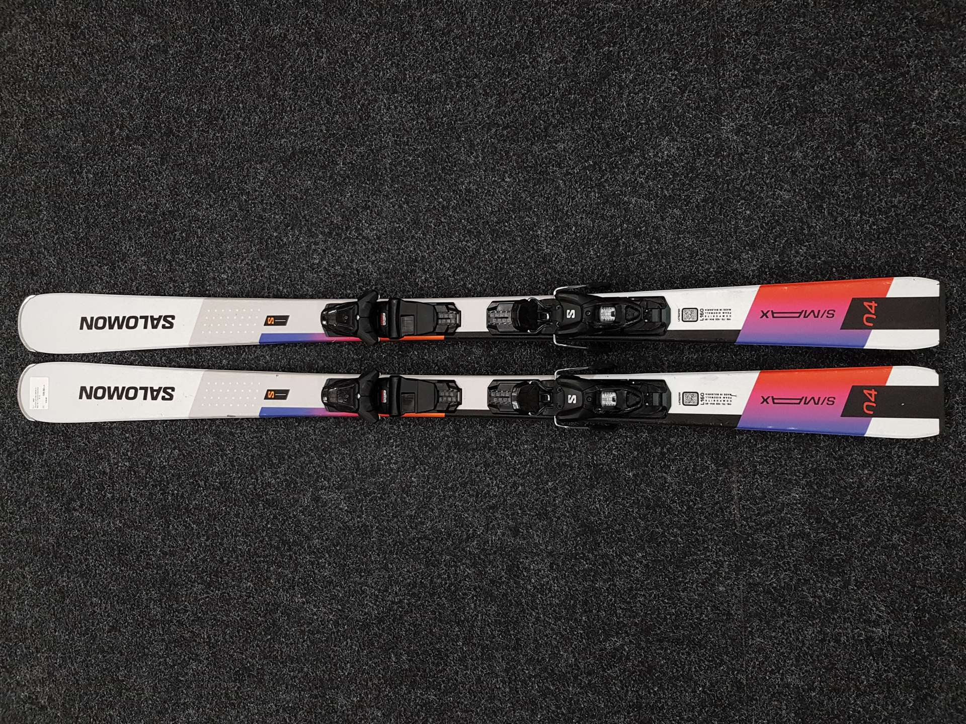 Použité lyže SALOMON S / Max 04 + viazanie Salomon M 10