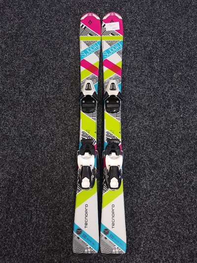 Použité lyže TECNOPRO Sweety + viazanie TecnoPro 4.5