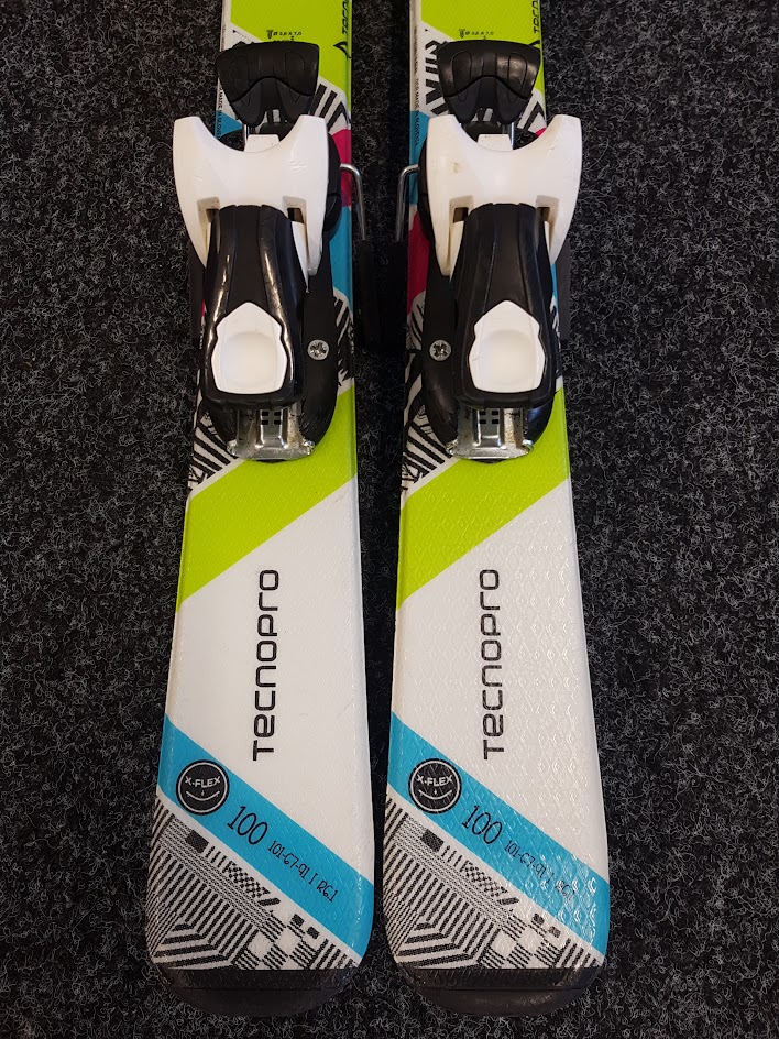 Použité lyže TECNOPRO Sweety + viazanie TecnoPro 4.5
