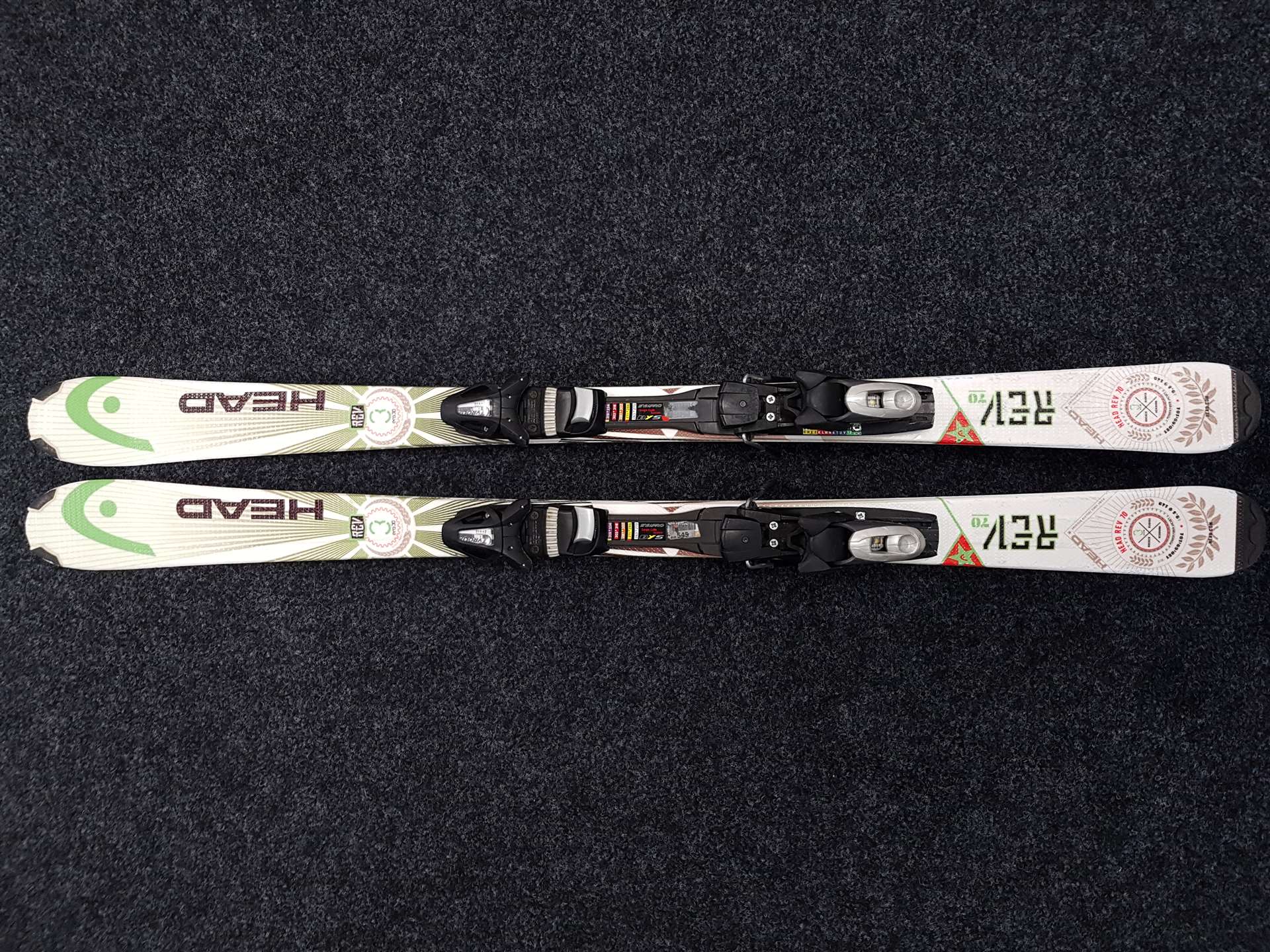 Použité lyže HEAD Rev Era 30  + viazanie Tyrolia Sympro SP 10