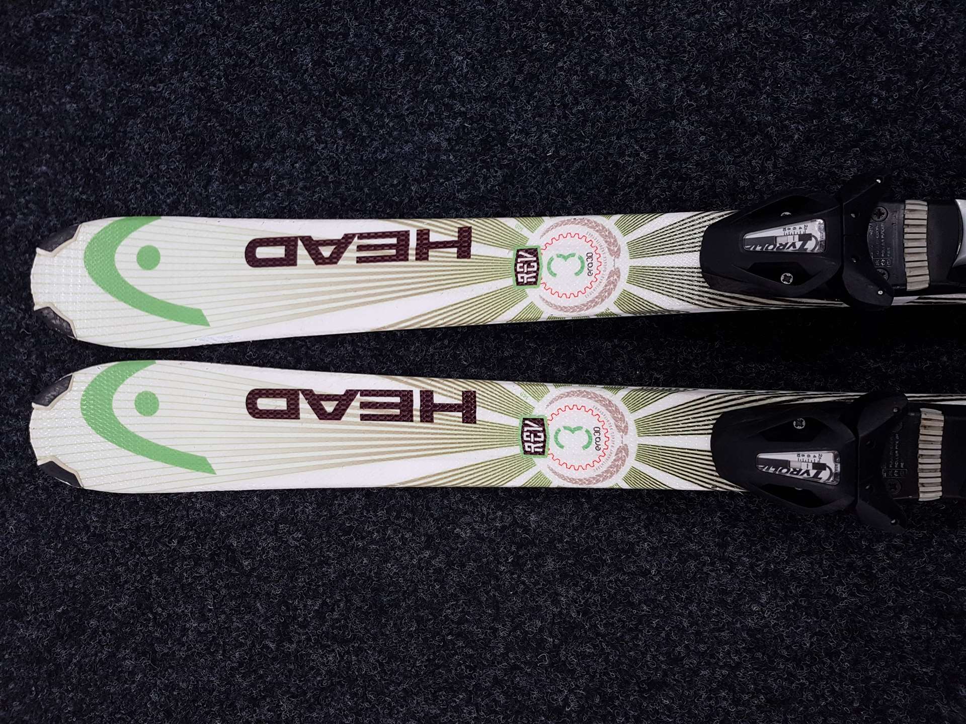 Použité lyže HEAD Rev Era 30  + viazanie Tyrolia Sympro SP 10