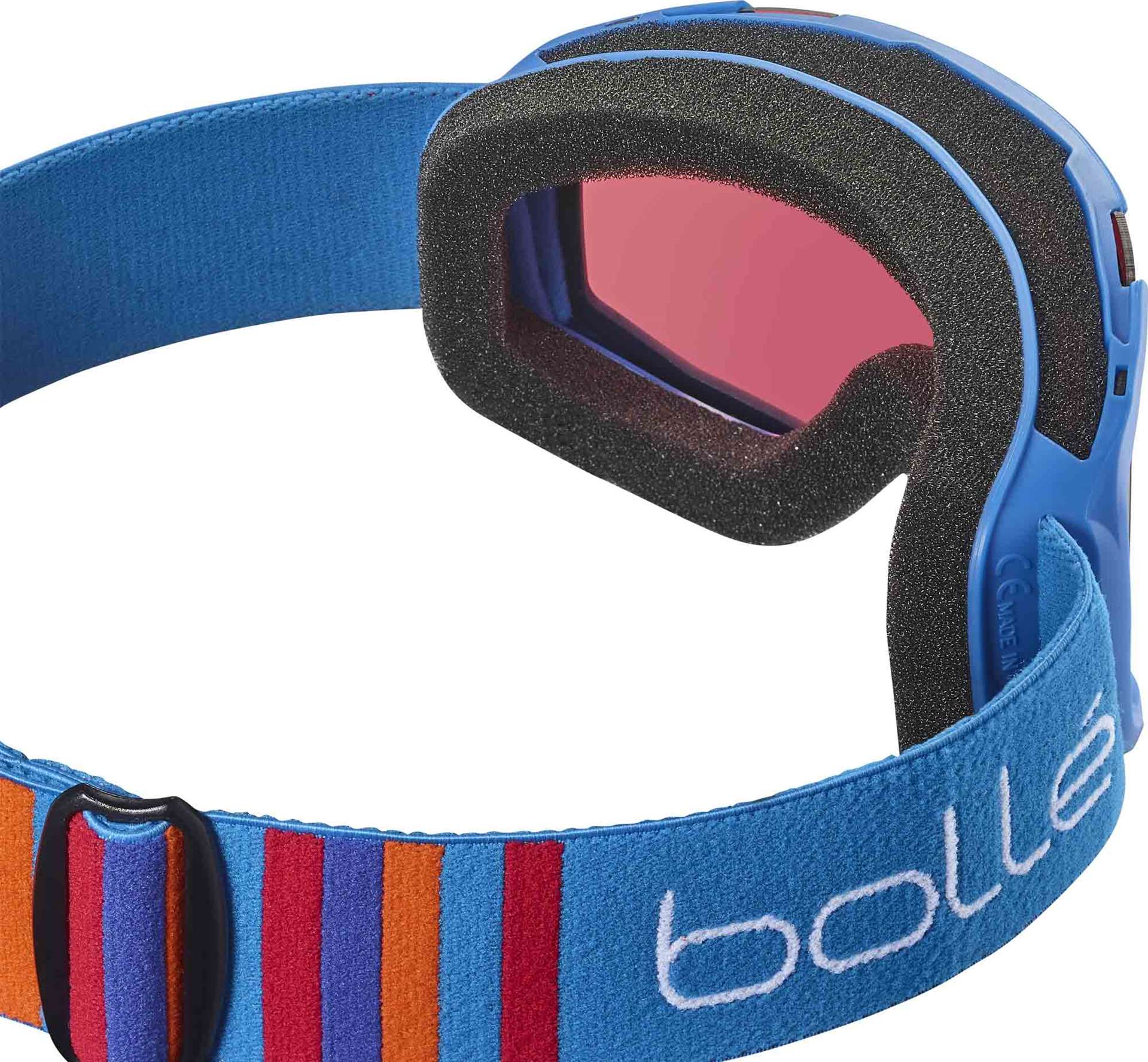 Skibrille BOLLE ROCKET Race Blue Matte - Vermillon Cat 2