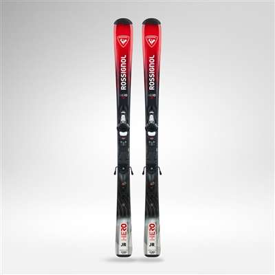 Lyže Rossignol HERO JR 100-140 KID-X + viazanie KID 4 GW B76 BLACK