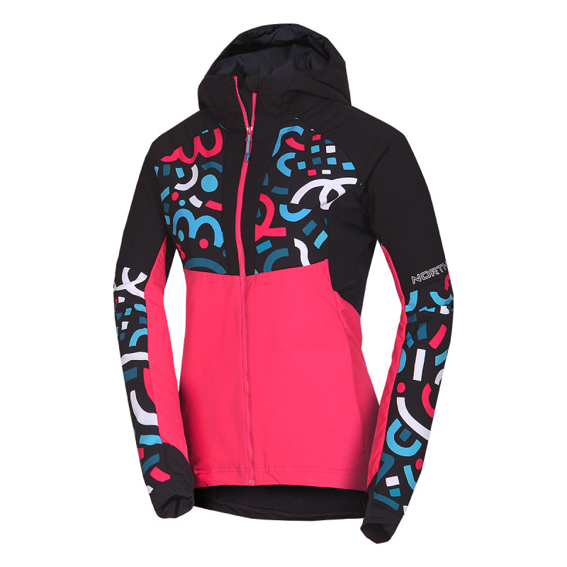 Dámska Ski-turing bunda Northfinder ROHACE 3 BU-48073SKP multicolorprint
