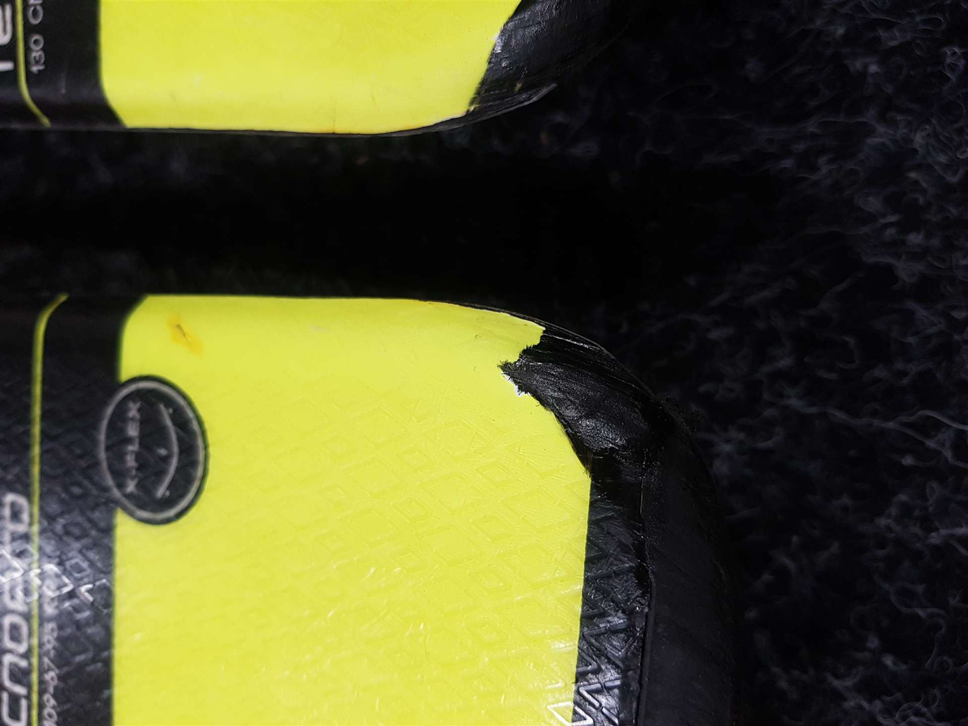 Použité detské lyže TECNOPRO Team 66 + viazanie Atomic 4.5