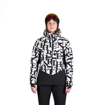 Damen-Skijacke Northfinder LIZ BU-6260SNW 638alloverprint