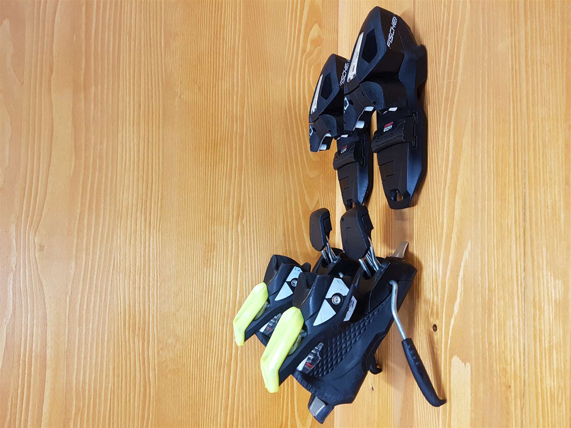 Použité viazanie Fischer RS10 (10 DIN)