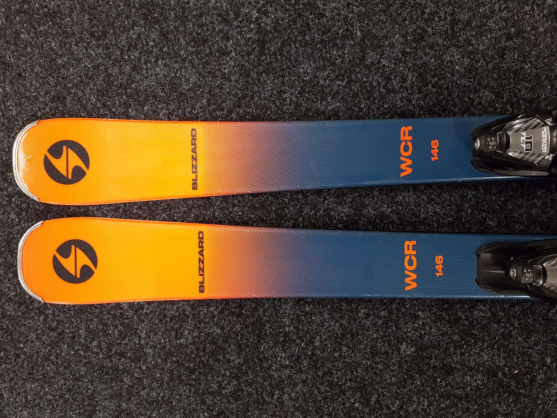 Použité lyže BLIZZARD WCR 72 + viazanie Marker TLT 10