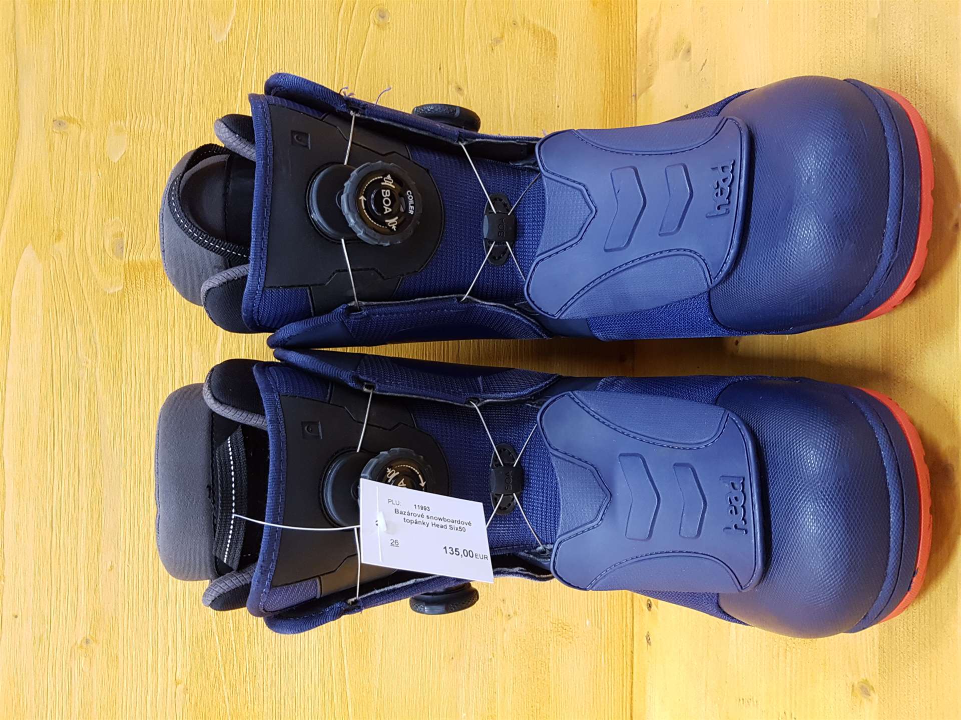 Bazarové snowboardové boty Head Six50