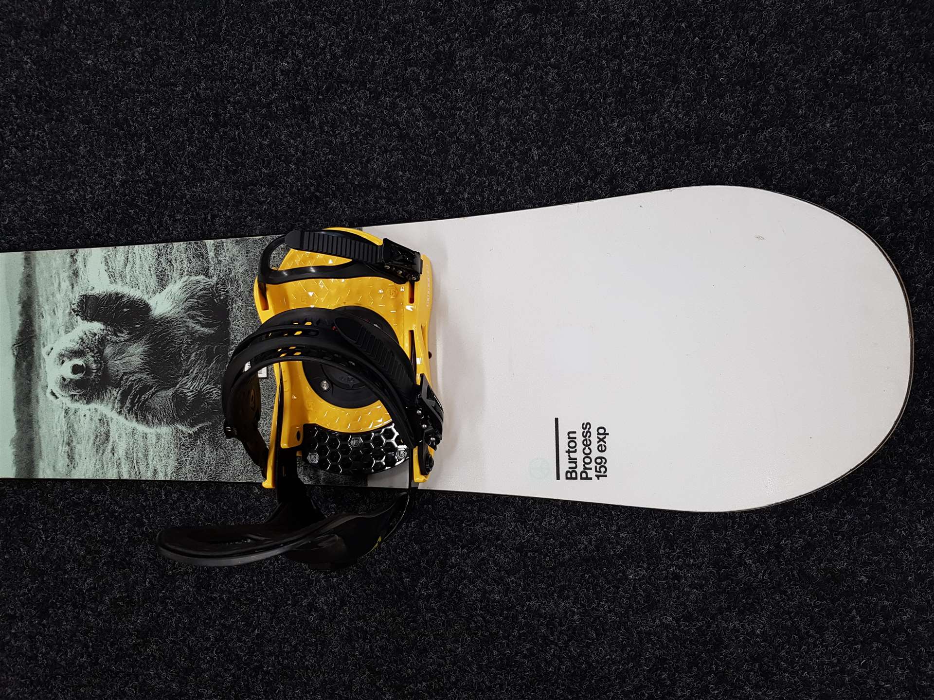 Použitý snowboard Burton Process 159 Exp + viazanie Burton veľkosť L