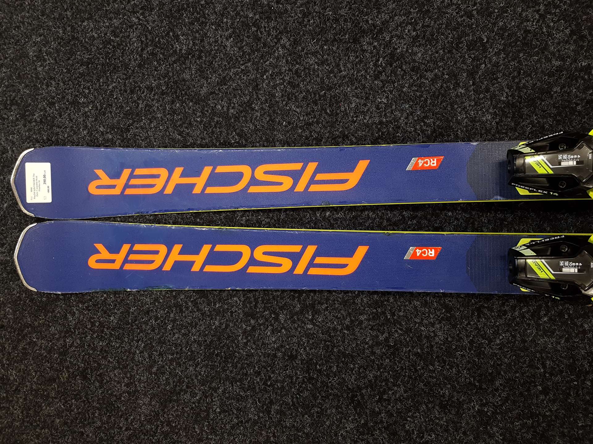 Použité lyže FISCHER The Curv + viazanie Head Freeflex 14