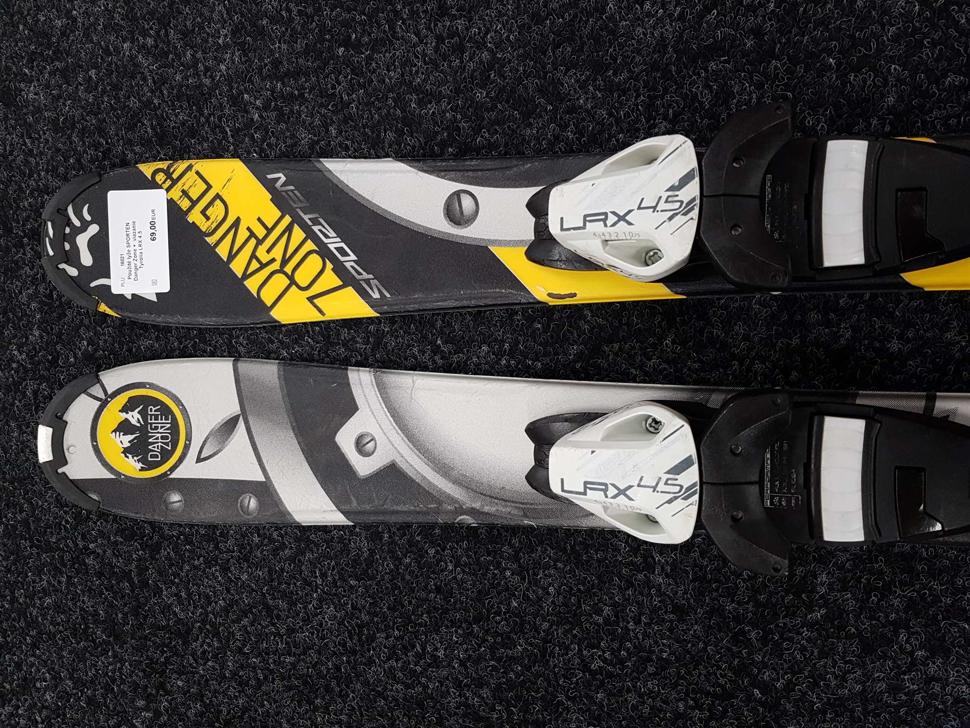 Použité lyže SPORTEN Danger Zone +  viazanie Tyrolia LRX 4.5