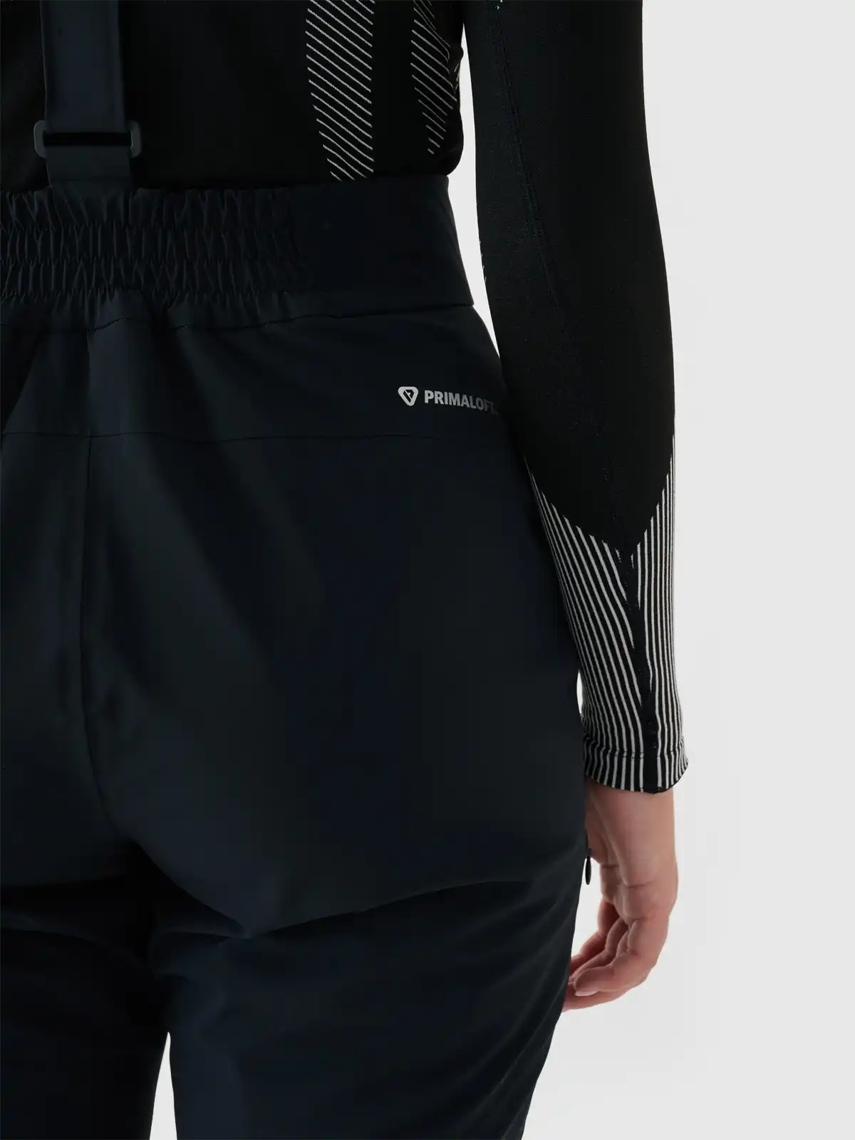 Dámske lyžiarske nohavice 4F F0997 DEEP BLACK