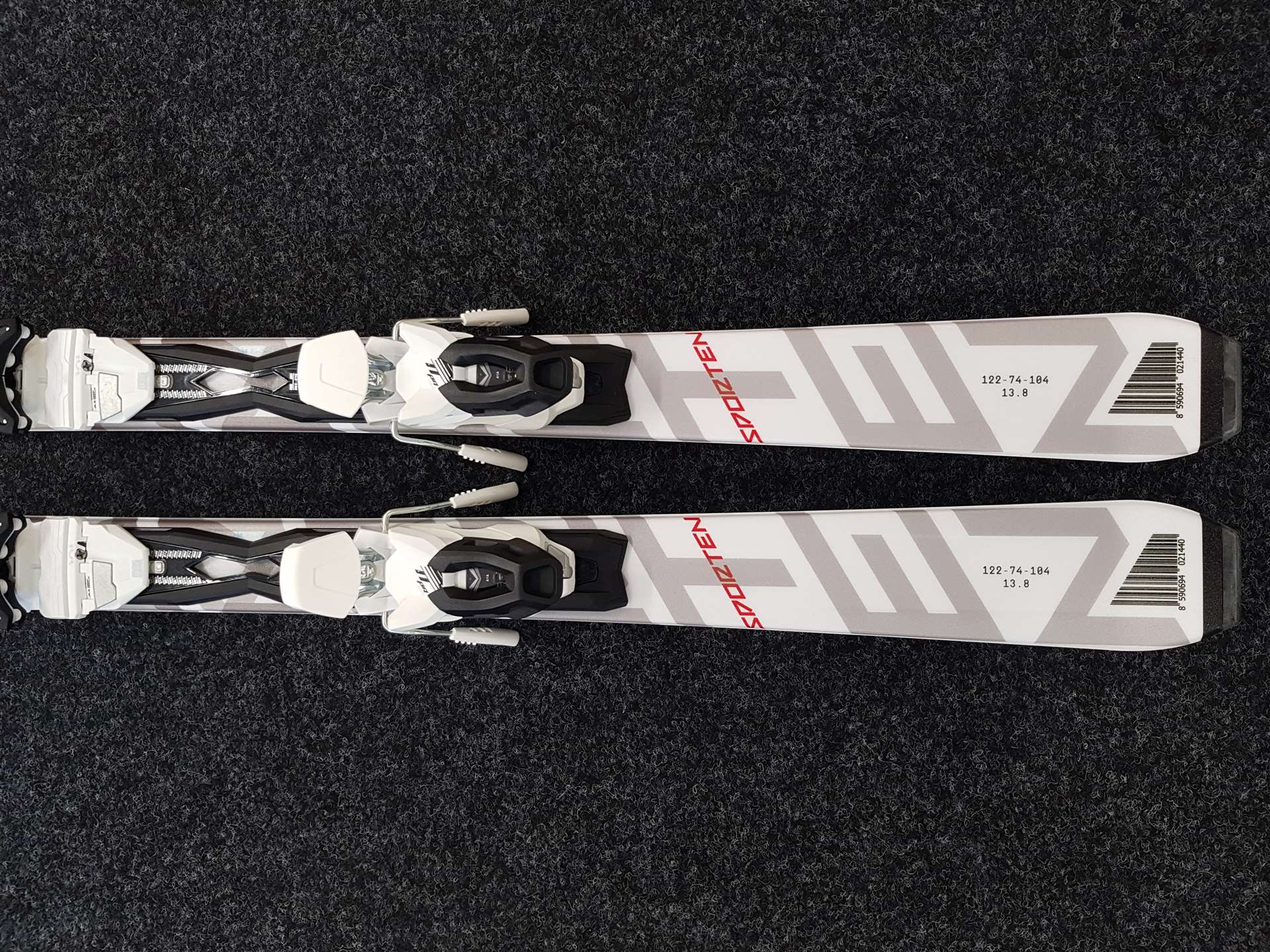 Zánovné lyže SPORTEN Apollo + viazanie Tyrolia 11.0