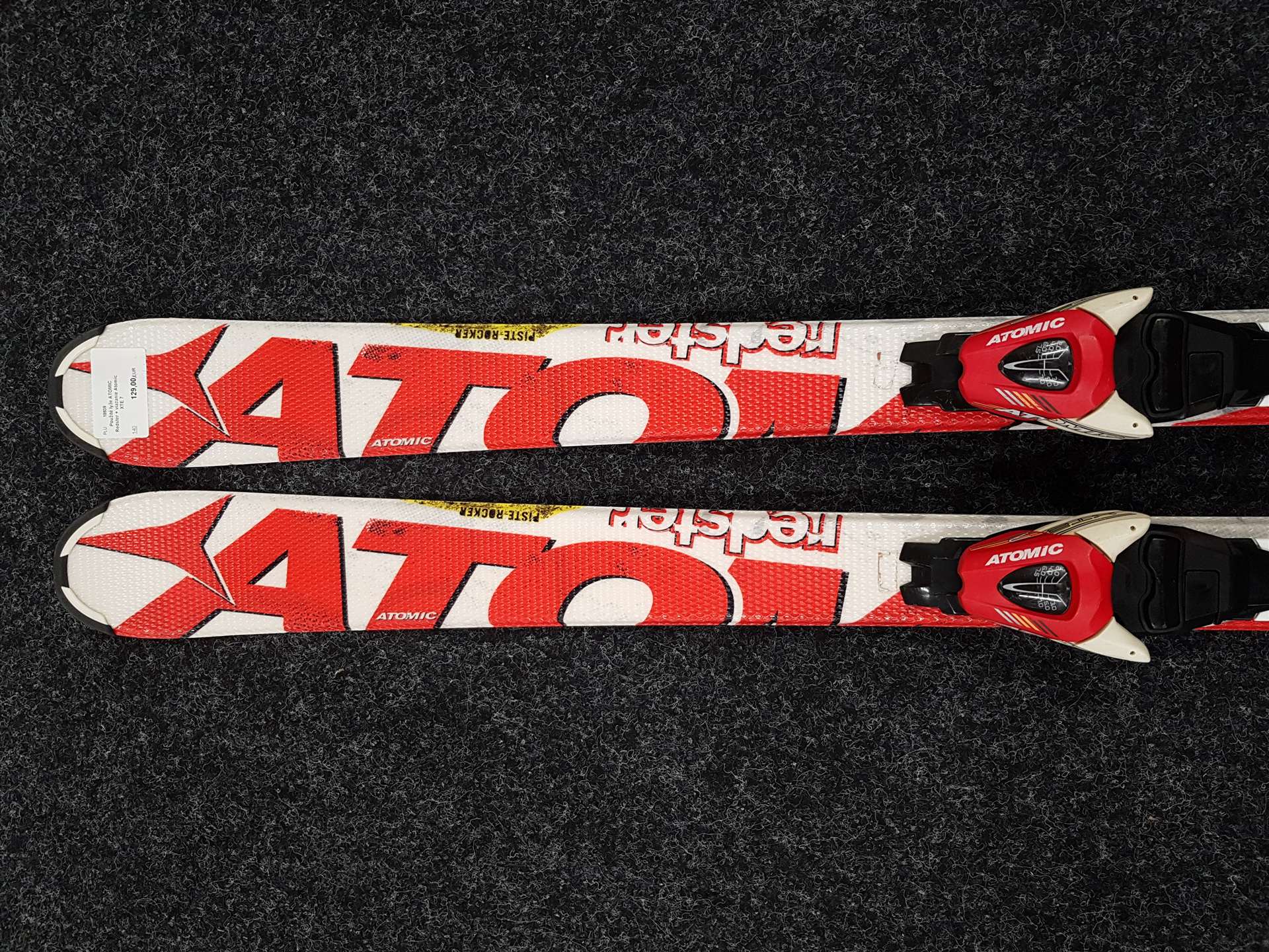 Použité lyže ATOMIC Redster + viazanie Atomic XTE 7