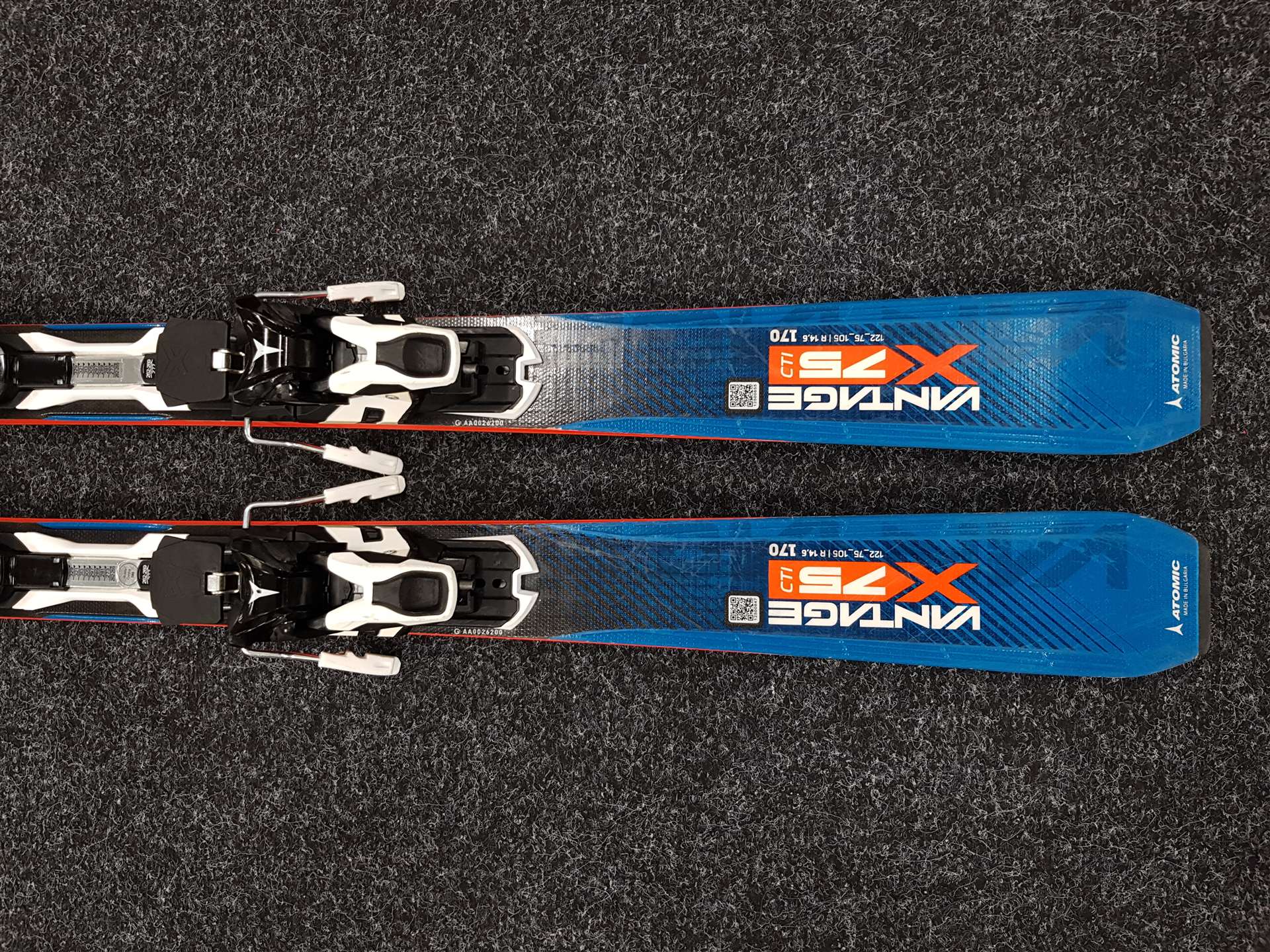 Použité lyže ATOMIC Vantage X75 CTI + viazanie Atomic XT12