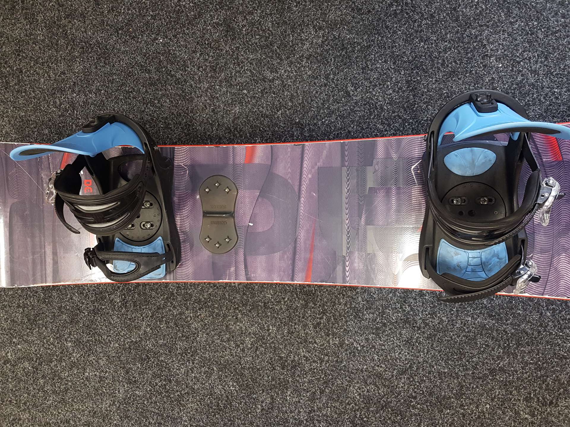 Gebrauchtes DC Focus Snowboard + Fz Bindungen Größe L