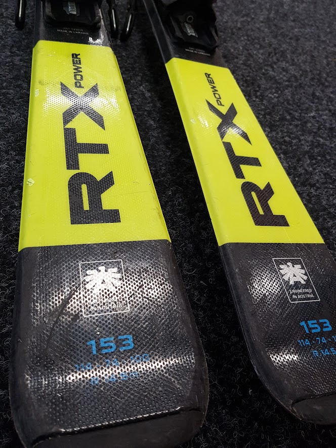 Použité lyže BLIZZARD RTX Power + viazanie Marker TLT 10