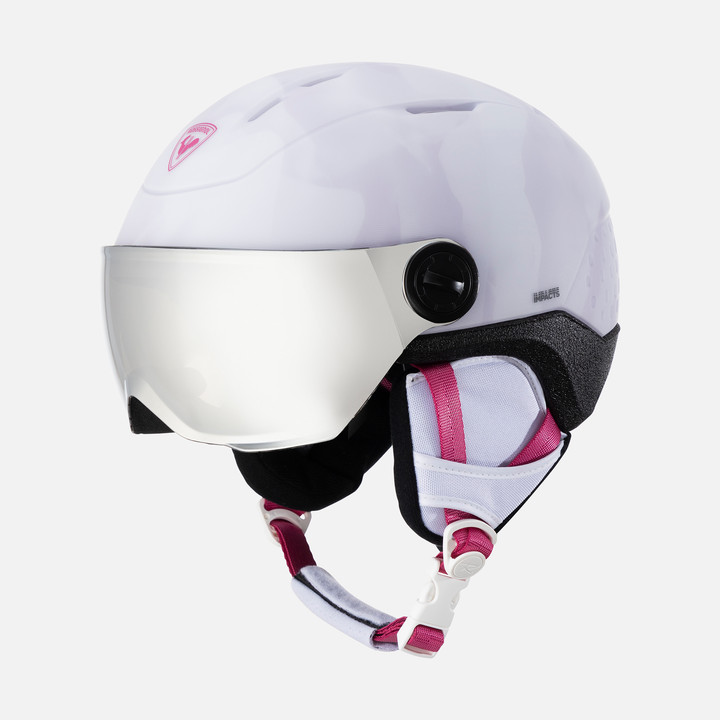 Prilba Rossignol Whoopee Visor Impacts biela