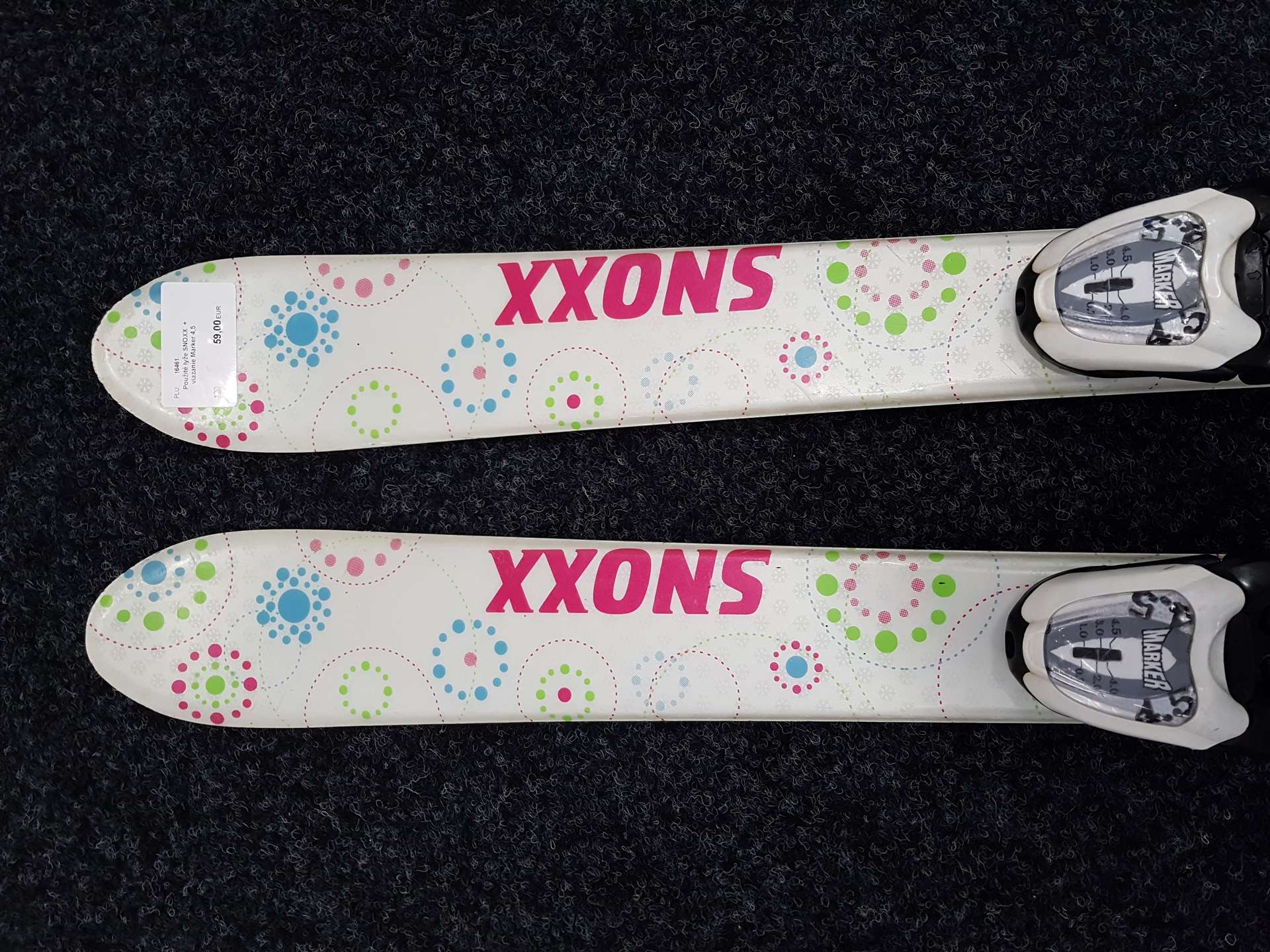 Použité lyže SNOXX  + viazanie Marker 4,5