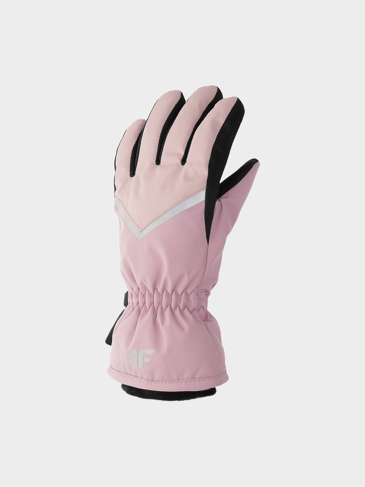 Lyžiarske rukavice detské 4F FNK F039 Light Pink