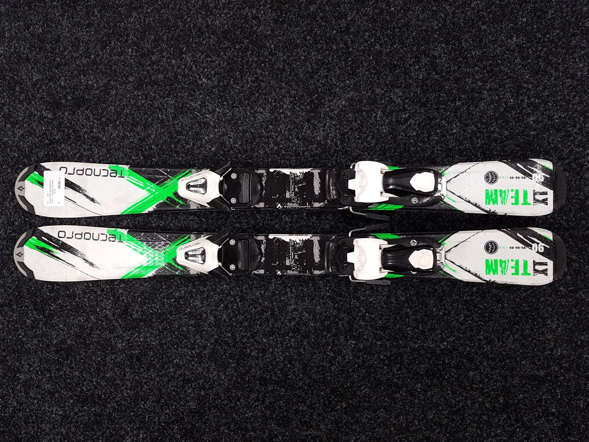 Použité lyže TECNOPRO XT Team +  viazanie Tecnopro TC 45