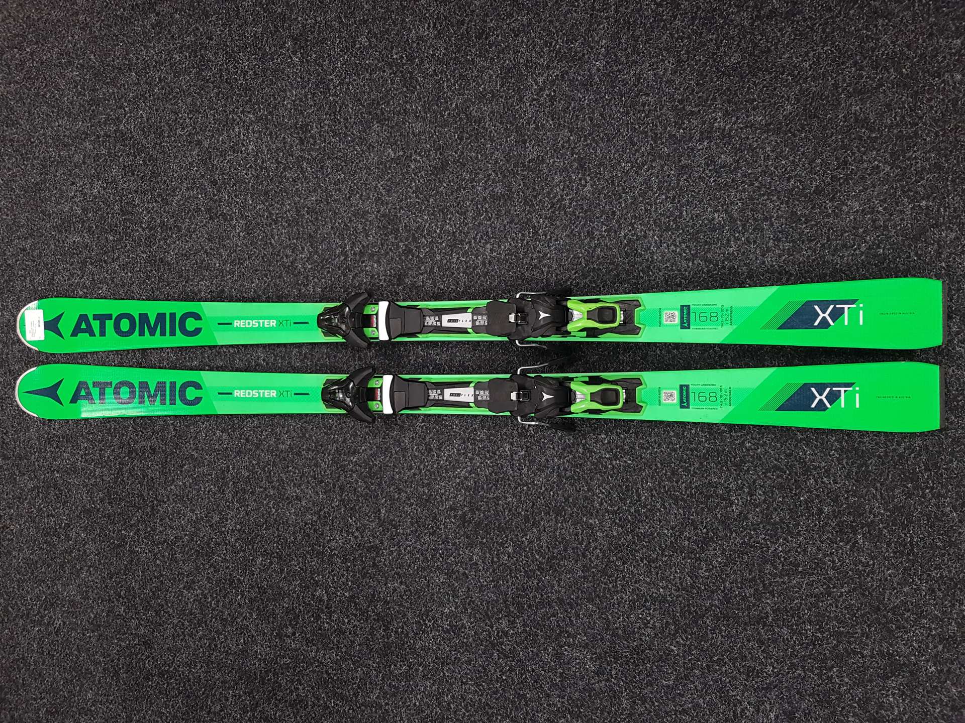 Použité lyže ATOMIC Redster XTi + viazanie Atomic FT 12