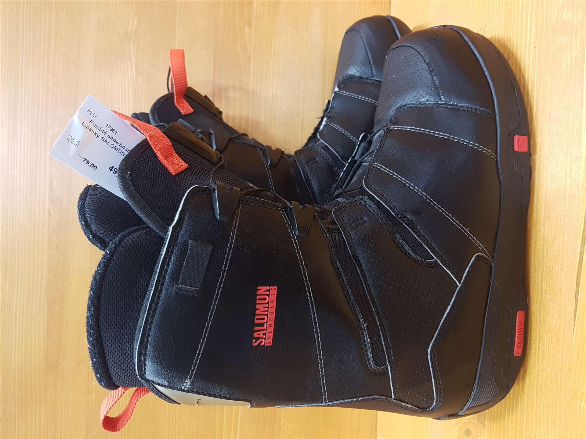 Použité snowboardové topánky SALOMON Faction