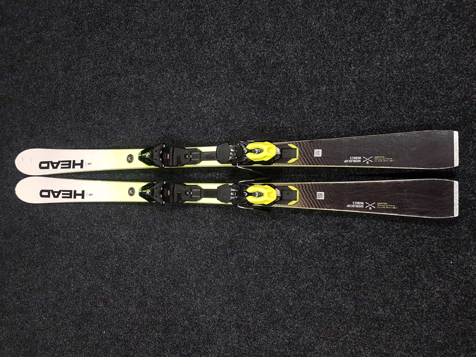 Použité lyže HEAD Worldcup Rebels i.GSR + viazanie Head PR 11
