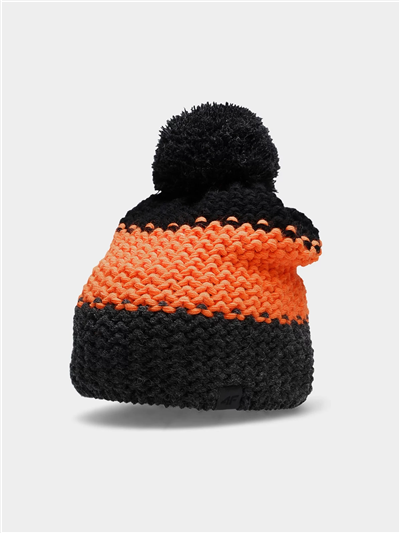 Zimná detská čiapka 4F JCAM006 orange