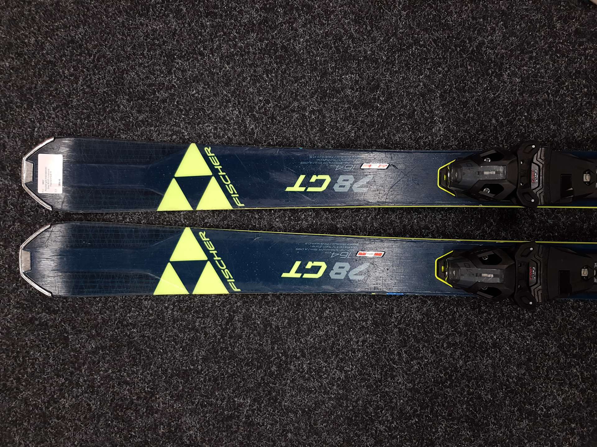 Použité lyže FISCHER RC One 78 GT + viazanie Fischer RSW 10