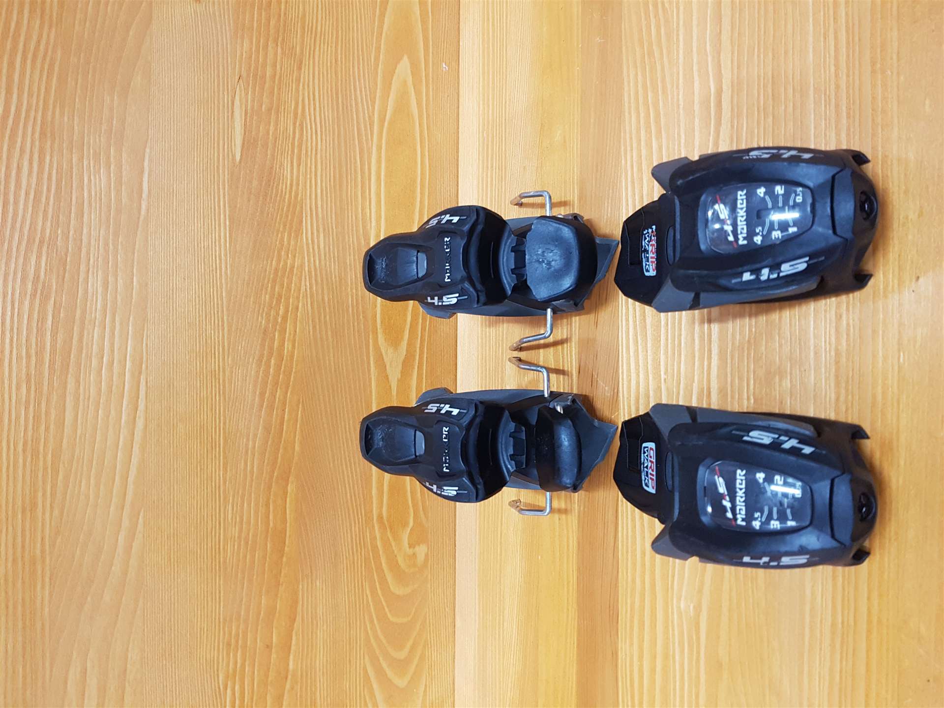 Použité viazanie Marker GRIP WALK 4,5 (DIN 4,5)