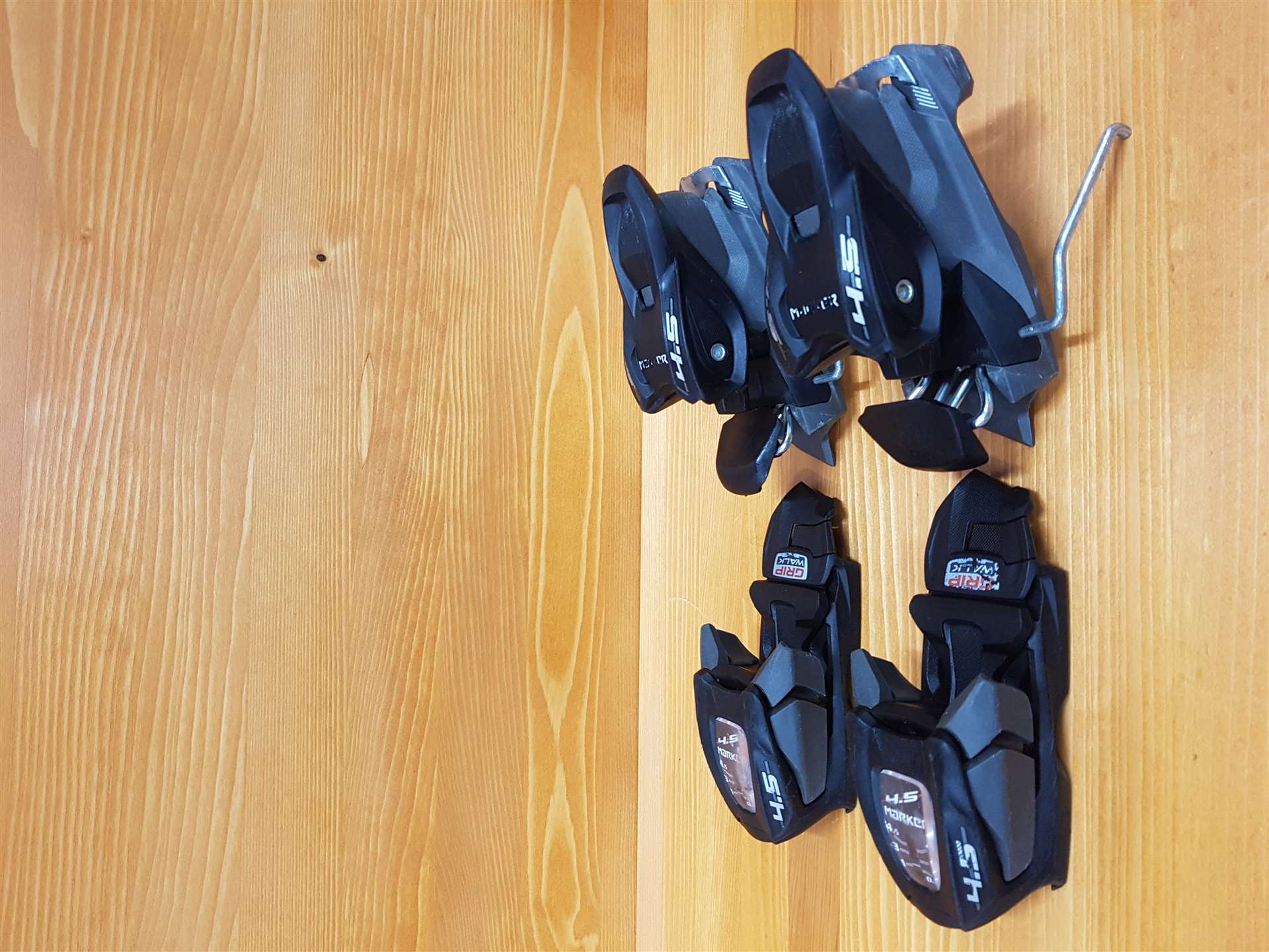 Použité viazanie Marker GRIP WALK 4,5 (DIN 4,5)