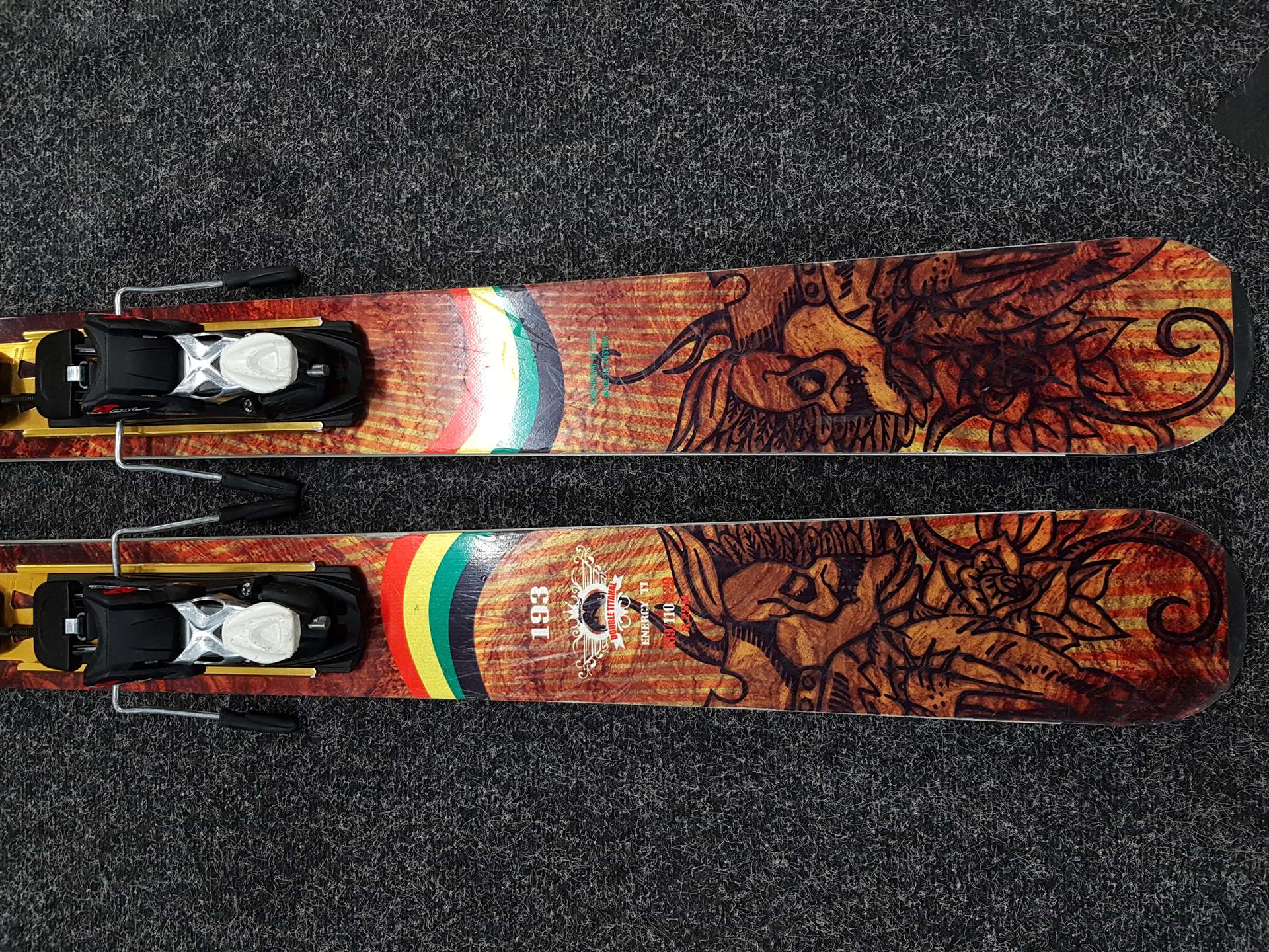 Použité lyže freeride NORDICA Girish