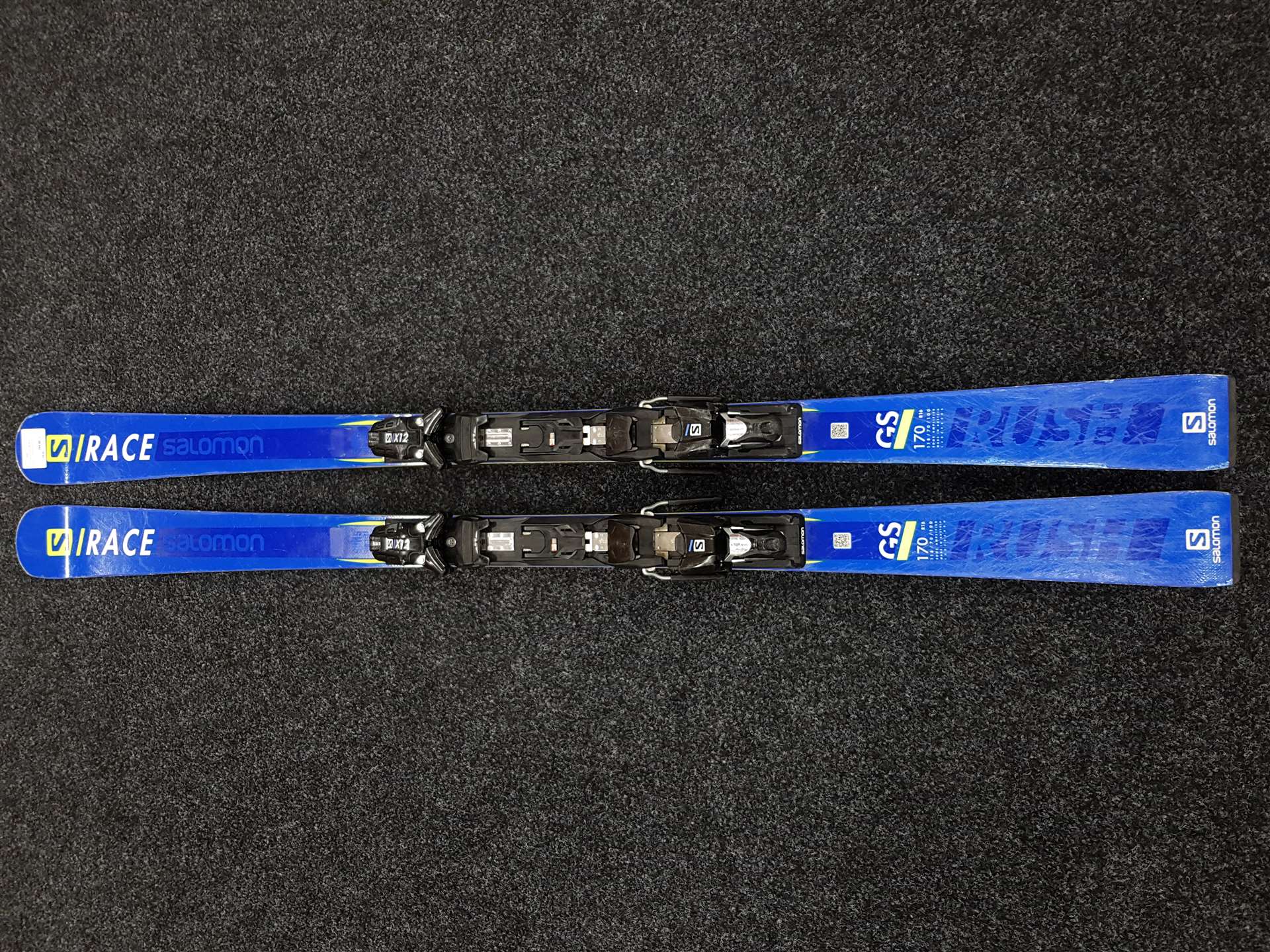 Použité lyže Salomon S/Race Rush GS +  viazanie Salomon X12