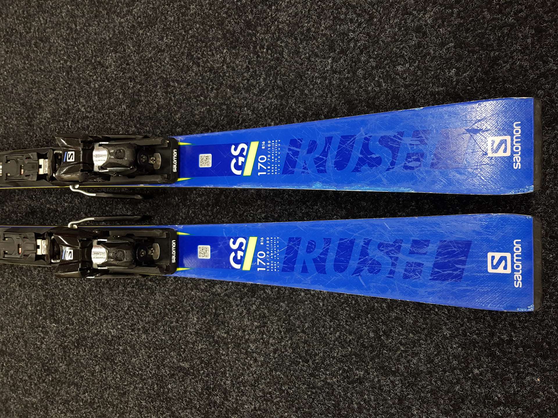 Použité lyže Salomon S/Race Rush GS +  viazanie Salomon X12