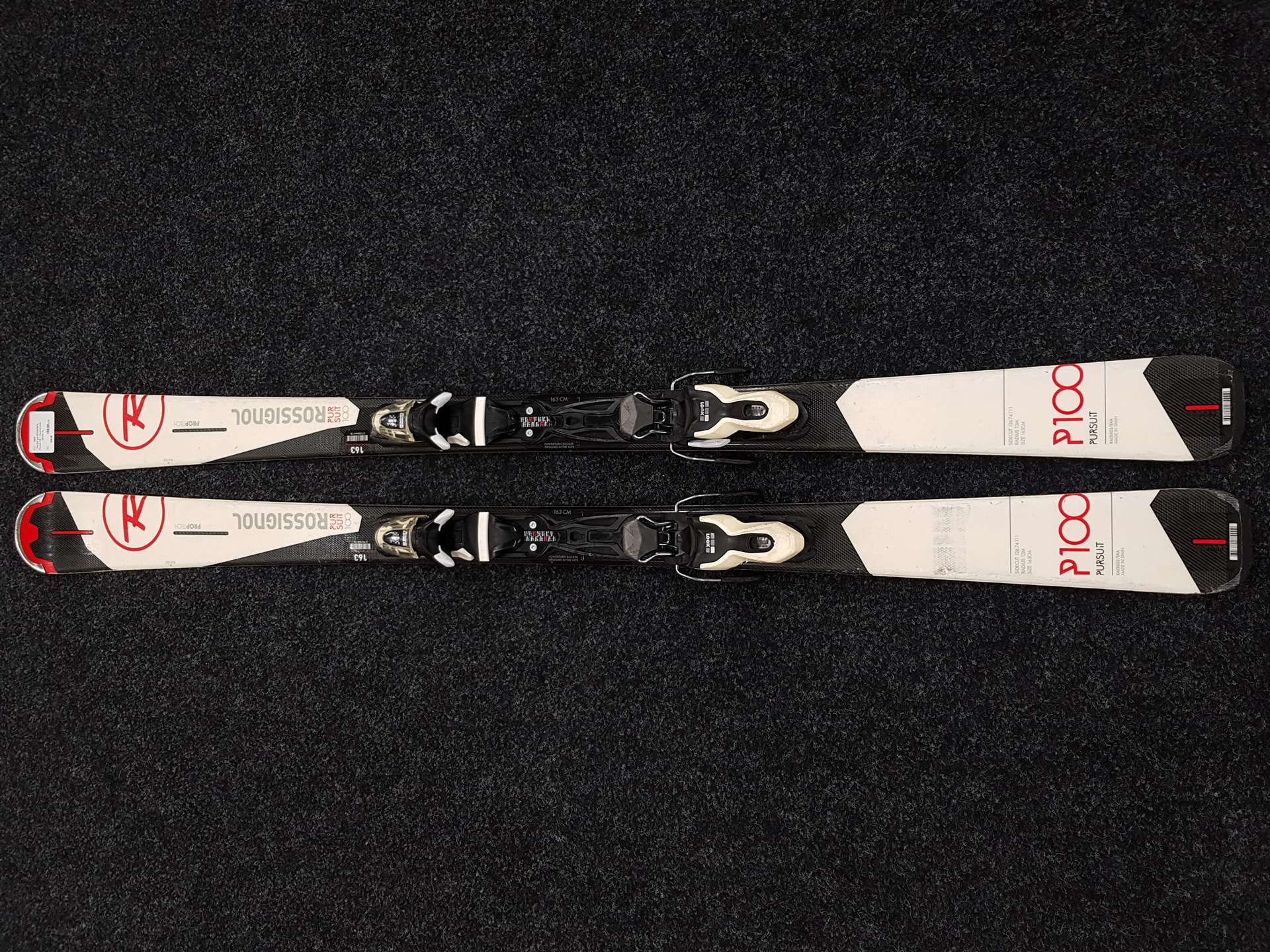 Použité lyže ROSSIGNOL Pursuit 100 + viazanie Look  Xpress 10