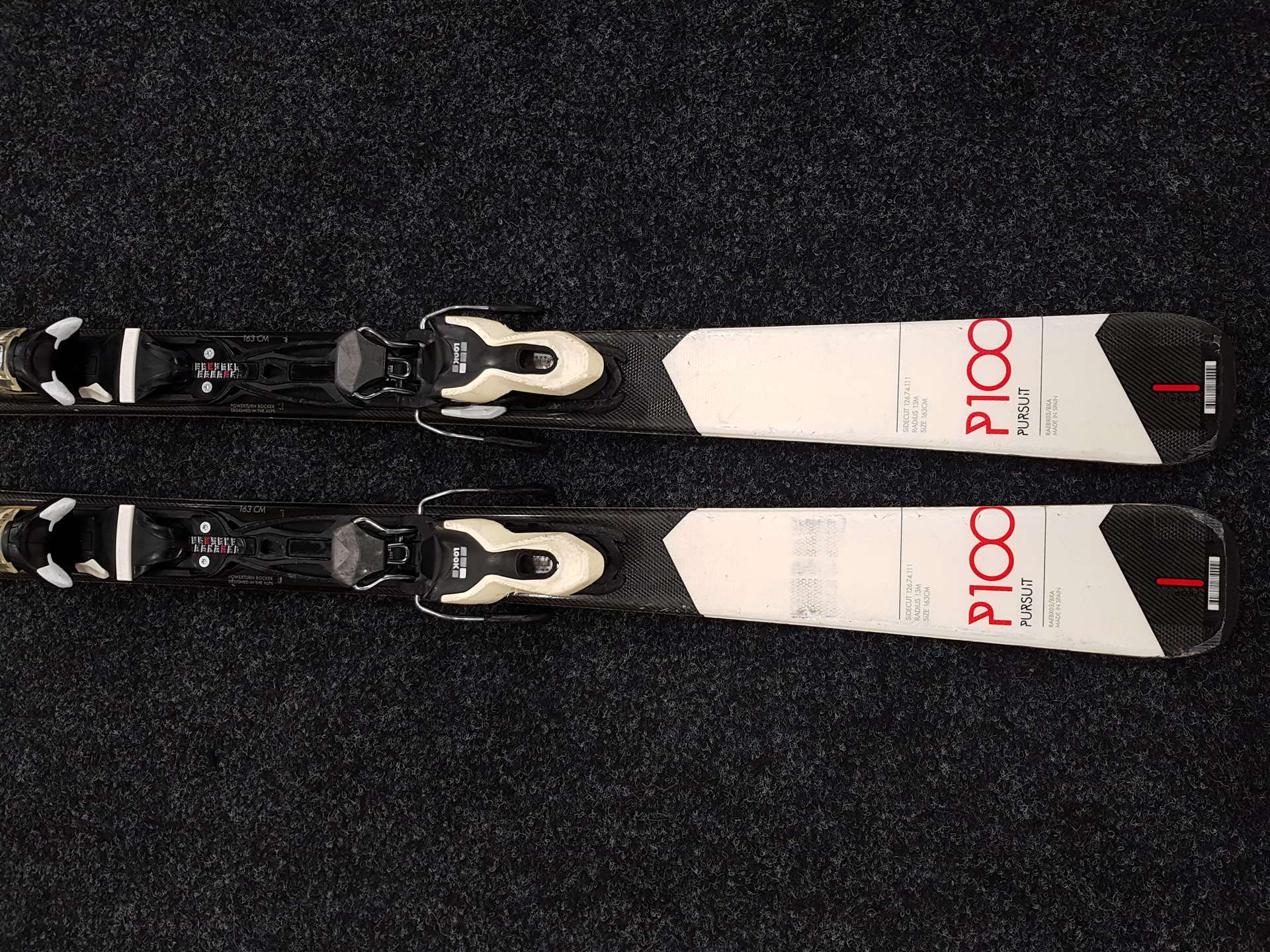 Použité lyže ROSSIGNOL Pursuit 100 + viazanie Look  Xpress 10